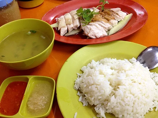 Hainanese Chicken Rice (steamed & roast combo)|Junya Tanakaさん