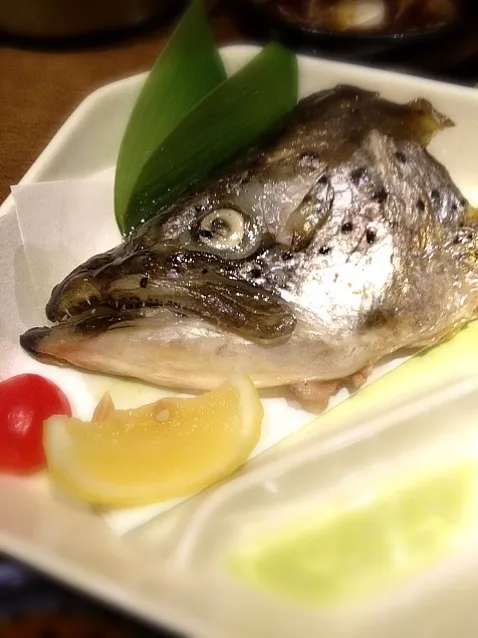 Grilled Salmon Head|HowardYipさん