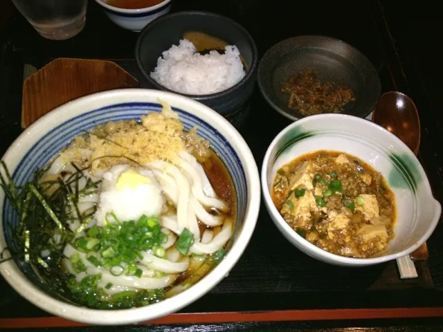 ぶっかけうどんとランチセット|おっちさん