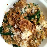 mushroom barley risotto|Leigh Readeyさん