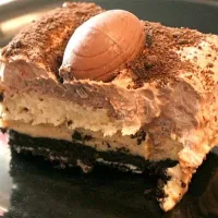 Snapdishの料理写真:no bake chocolate peanut butter pie|meagan mcleanさん