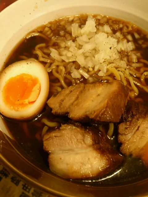 なんちゃって竹岡式ラーメン|二瓶あやさん