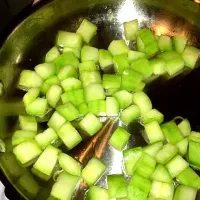 Snapdishの料理写真:braised cucumbers|Jacqueline Rufoさん