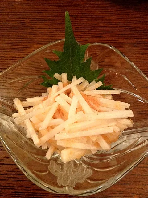 mountain yam spicy cod roe|micky chanさん