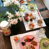 Snapdishの料理写真:主婦会ヘルシー料理2012/4/28|mizuyo.obaseさん