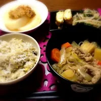 肉じゃが定食|なみさん