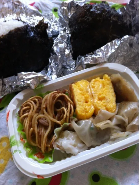 Snapdishの料理写真:サッカーのお弁当|mocoさん