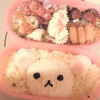 旦那♡コリラックマ弁当|ばもすさん