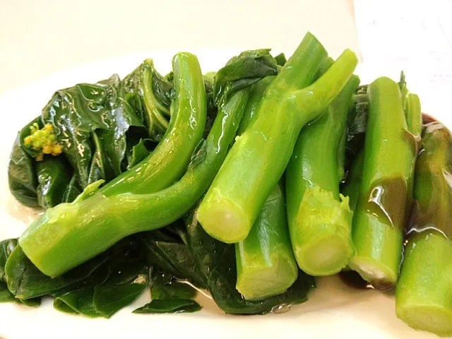 Snapdishの料理写真:Gai Lan with Oyster Sauce|JJ Teeraさん