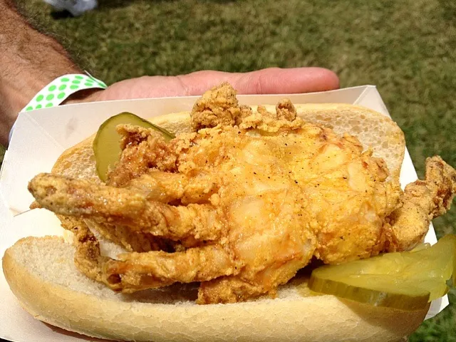 Soft Shell Crab Po-Boy|David Armondさん