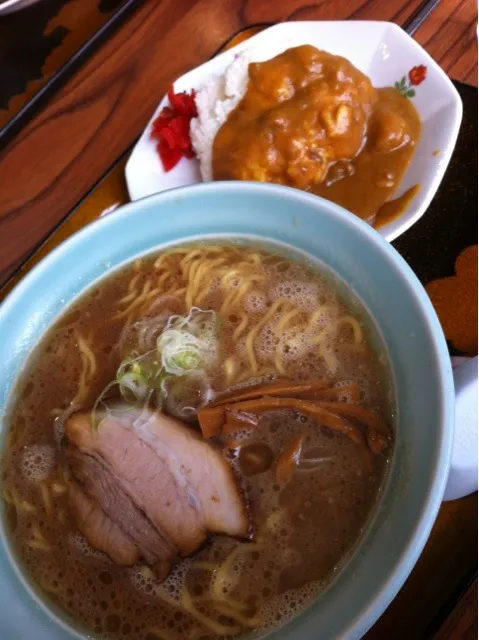 Aランチ ラーメン＋カレー|広瀬正直さん