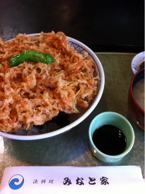 桜海老のかき揚げ丼|イクリーナさん