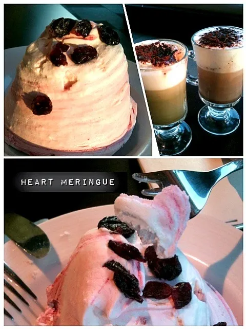 Snapdishの料理写真:meringue & coffee. afternoon delights.|Belinda Au Yongさん