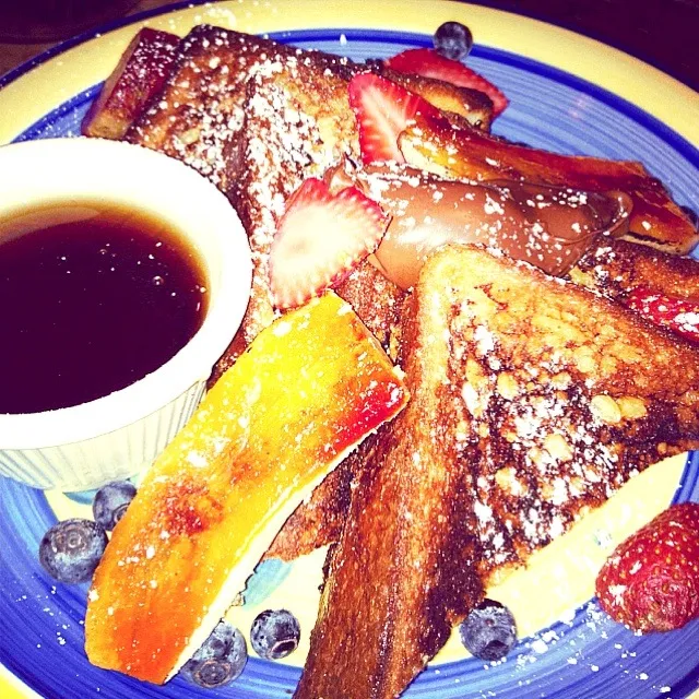 Nutella and banana french toast|Melさん