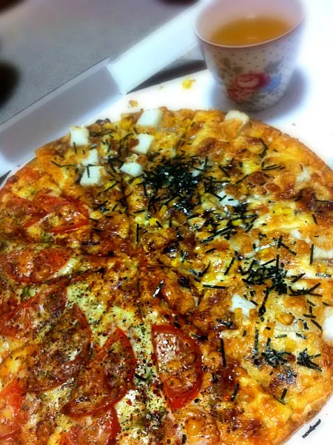 pizza party :)|Shuri Ohikeさん