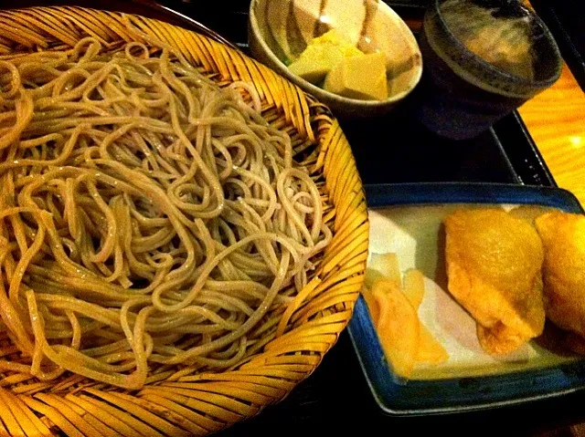 いなり手打ち蕎麦定食|よしますさん