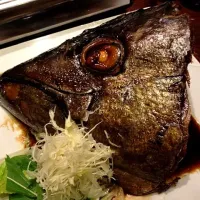 Snapdishの料理写真:ま、まぐろの頭 出たきたッ|モモタローさん