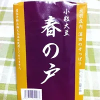 デパ地下の東北展で買った「春の戸」という小粒納豆。出羽庄内 酒田のぞっぽりと書いてある山形県酒田市の納豆。 小粒と書いてあったけど粒かましっかりして美味しい納豆でした♪|智子さん