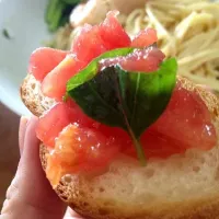 crostini al pomodoro|keiko yamaguchiさん