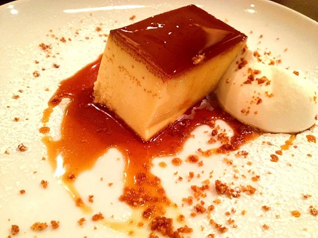 House made flan|Josh Fieldsさん