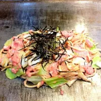 Snapdishの料理写真:明太焼きそば|nadesikoさん