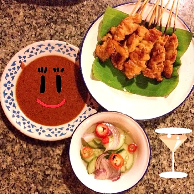 Snapdishの料理写真:หมูสะเต๊ะ|Noominkさん