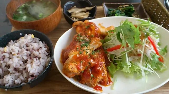 チキンのトマト煮込み|媛っ子みかんさん