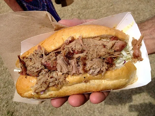 Snapdishの料理写真:Cochon De Lait Po-Boy|David Armondさん