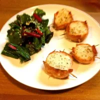 Smoked Salmon-Wrapped Scallops|Anna Natsumeさん