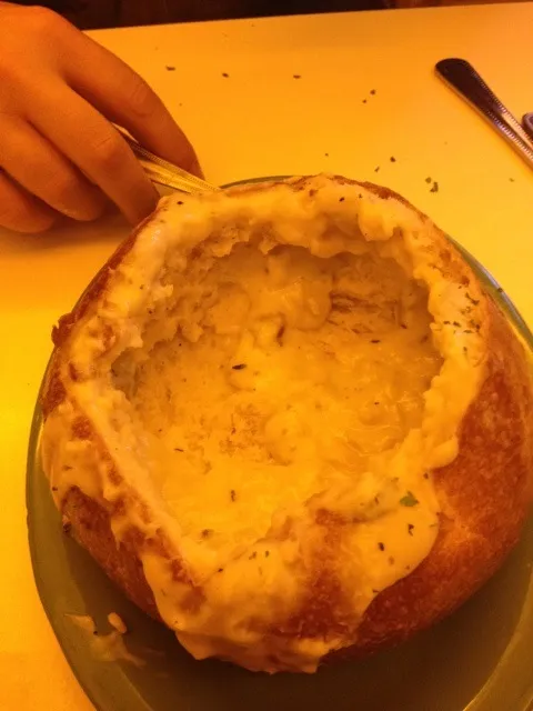 clam chowder bowl|johnさん