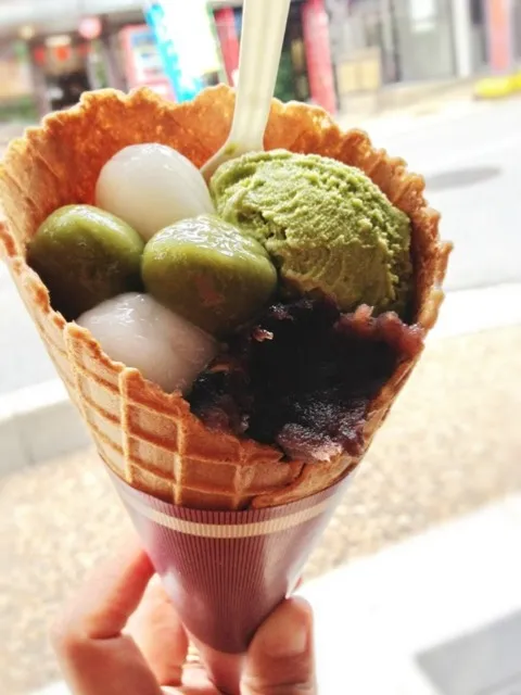 Macha ice cream|nia okuharaさん