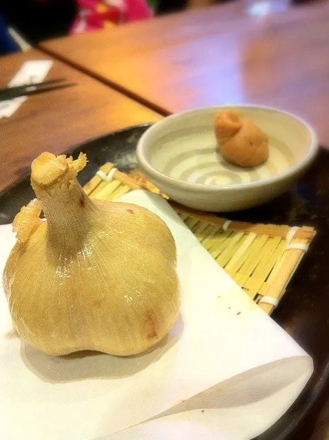 揚げニンニク。味噌でウマし|土屋幸治さん