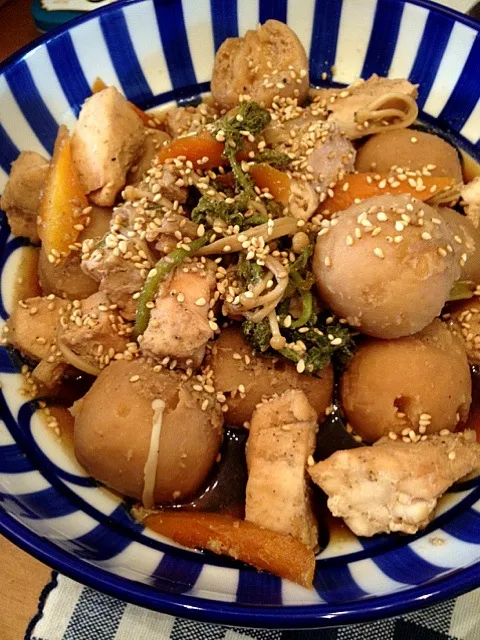 鶏と里芋の煮物|前田えりかさん