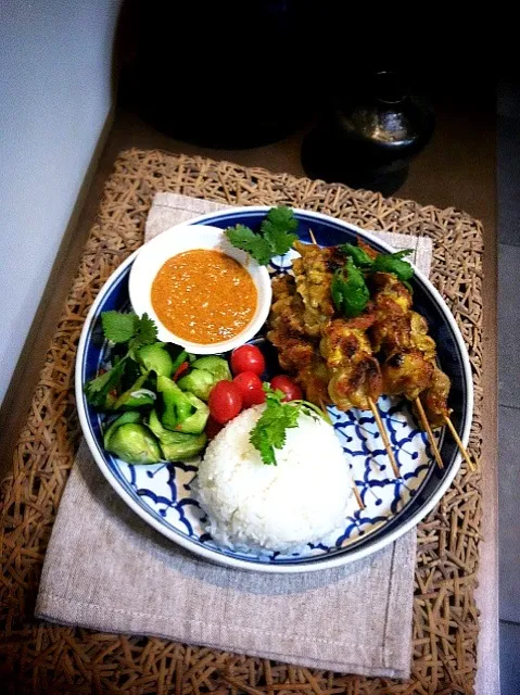 chicken satay|rick chanさん