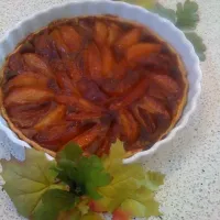 caramelized pear tart|pam merleさん