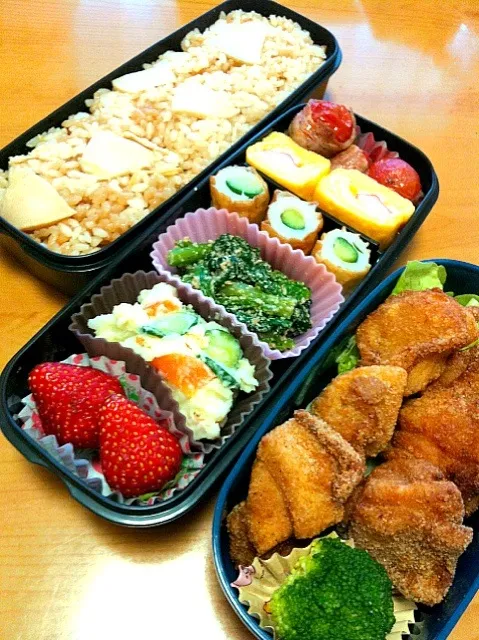 タケノコご飯弁当|ミホさん