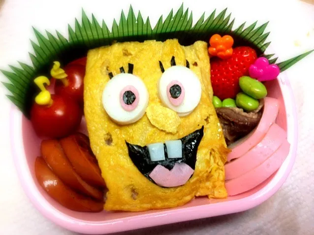 Snapdishの料理写真:Sponge Bob!!!!|Shengさん