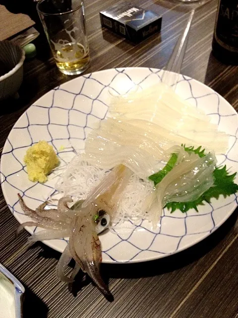 Snapdishの料理写真:いか清  活ヤリいか|askunさん