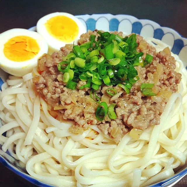 ピリ辛肉味噌うどん|ゆかさん