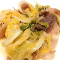 豚肉と白菜の煮浸し|のりさん