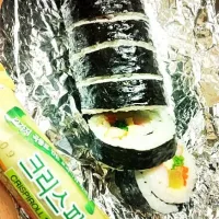 Snapdishの料理写真:김밥!|hirono yonezawaさん