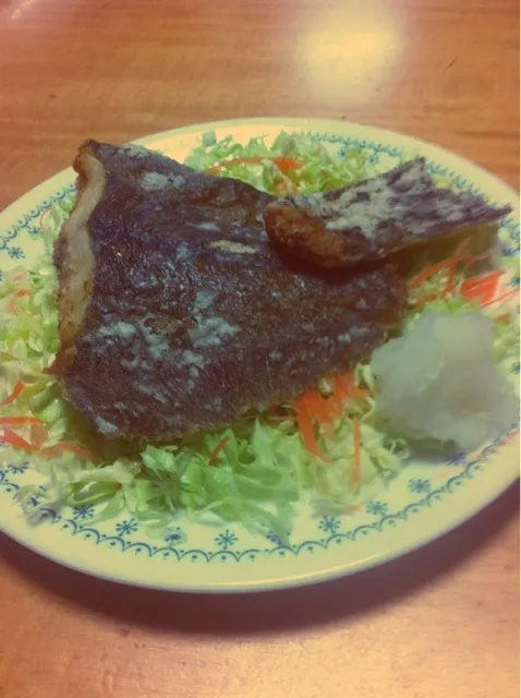 Snapdishの料理写真:カレイの唐揚げ|さきっぽさん