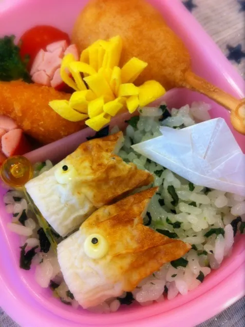 こどもの日弁当|kokoriさん