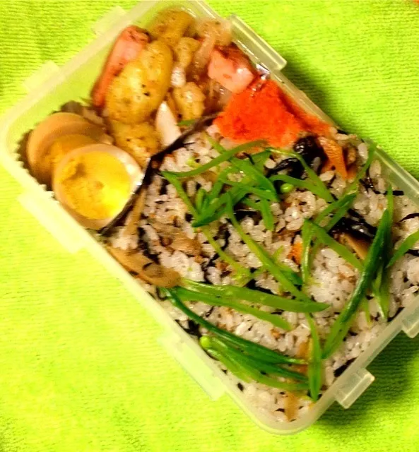ひじき混ぜご飯弁当|Cabezon.Nakamuraさん