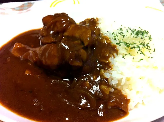 骨付チキンカレー|佐伯篤さん