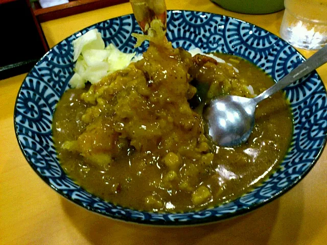 Snapdishの料理写真:天カレー丼|Tatsuyaさん