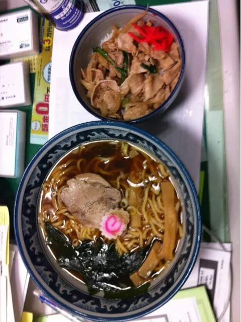 ラーメン&ミニスタ丼|青木英樹さん