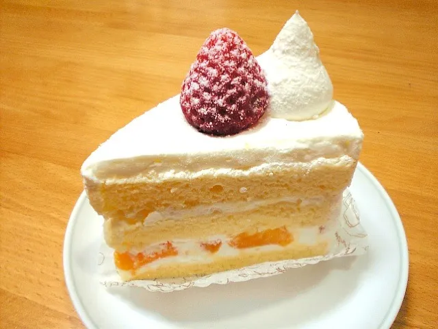 ショートケーキ|ゆっぴは白桃うさぎさん