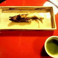 Snapdishの料理写真:若鮎塩焼き|滝波航也さん