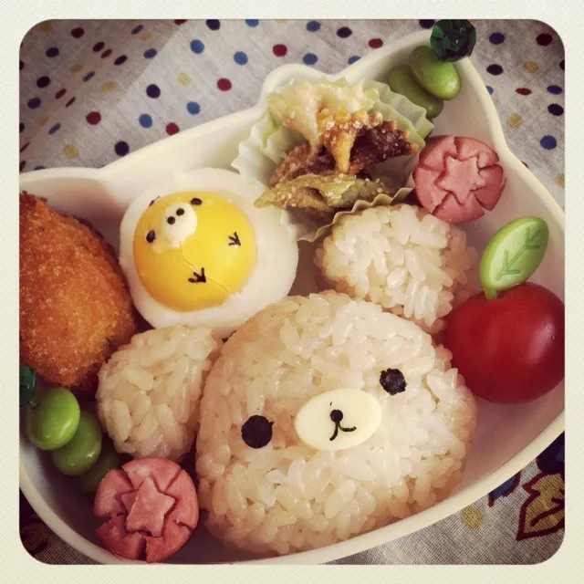 Snapdishの料理写真:リラックマ弁当|kokoriさん